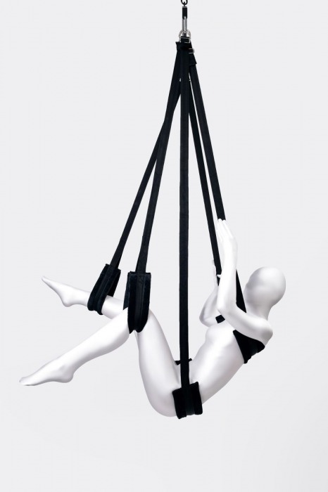 Черные секс-качели Anonymo №0503 - ToyFa - купить с доставкой в Керчи