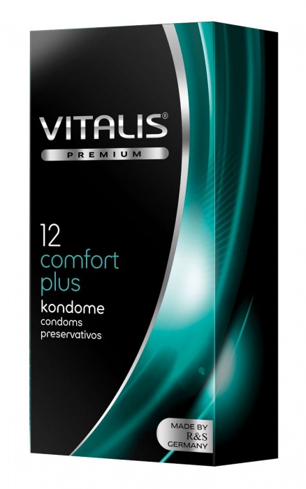 Контурные презервативы VITALIS PREMIUM comfort plus - 12 шт. - Vitalis - купить с доставкой в Керчи