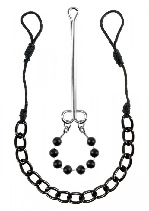 Интимные украшения с бусинами NIPPLE   CLIT JEWELRY - Pipedream - купить с доставкой в Керчи