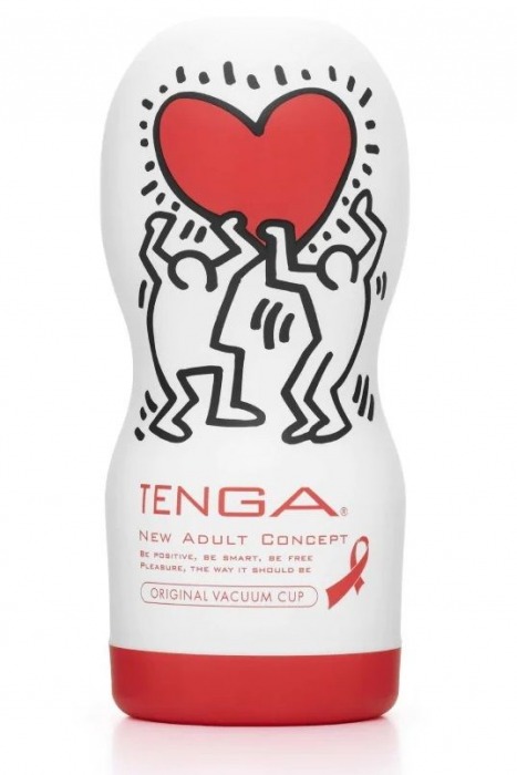 Мастурбатор Keith Haring Cup Deep Throat - Tenga - в Керчи купить с доставкой