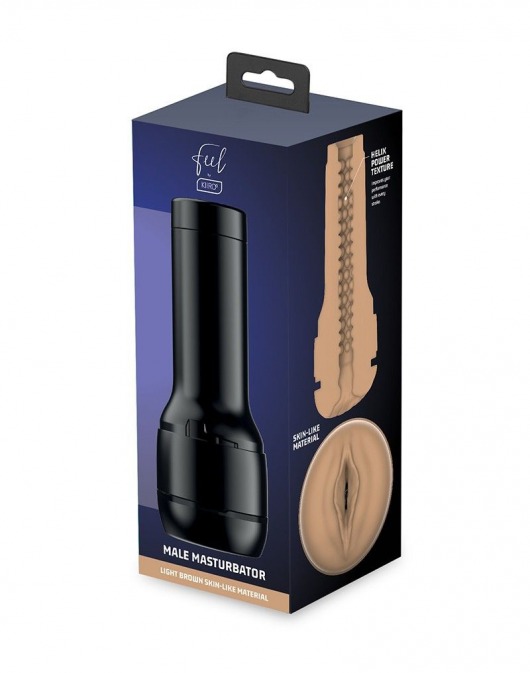 Телесный мастурбатор-вагина Feel Stroker - Kiiroo - в Керчи купить с доставкой