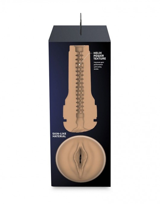 Телесный мастурбатор-вагина Feel Stroker - Kiiroo - в Керчи купить с доставкой