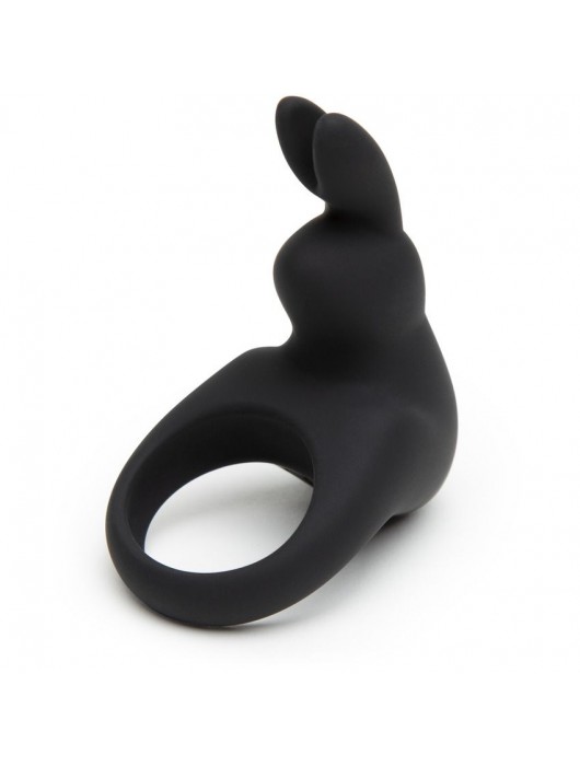 Черное эрекционное виброкольцо Happy Rabbit Rechargeable Rabbit Cock Ring - Happy Rabbit - в Керчи купить с доставкой