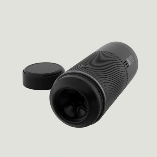Черный мастурбатор с контролем всасывания Arcwave Pow Stroker - Arcwave - в Керчи купить с доставкой