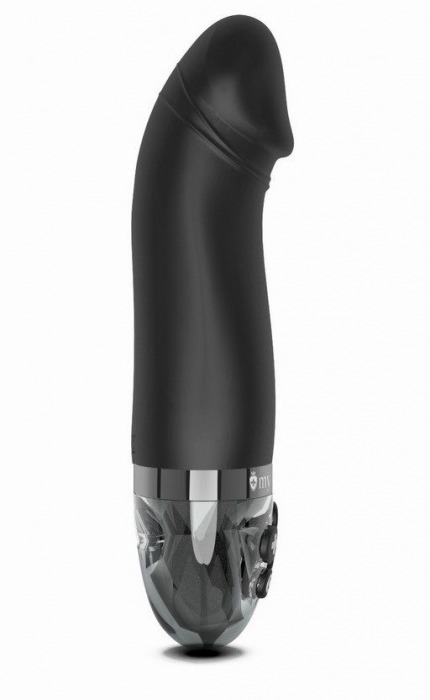 Черный вибратор с электростимуляцией Real Deal Neal - 16,5 см. - MyStim - купить с доставкой в Керчи