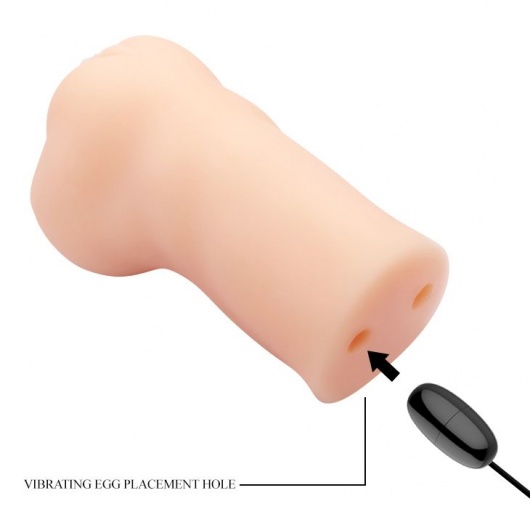 Телесный мастурбатор-вагина Rocket Pussy Nadya с вибрацией - Baile - в Керчи купить с доставкой