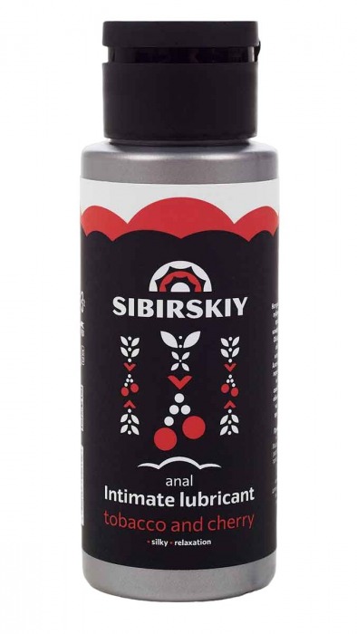 Анальный лубрикант на водной основе SIBIRSKIY с ароматом вишни и табака - 100 мл. - Sibirskiy - купить с доставкой в Керчи