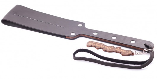 Гладкий мягкий удлиненный пэддл с заклепками - 32 см. - Crazy Handmade - купить с доставкой в Керчи