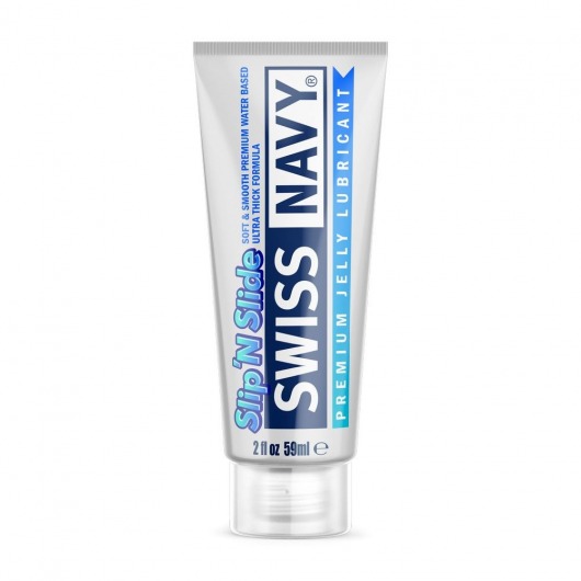 Лубрикант-желе на водной основе Premium Jelly Lubricant - 59 мл. - Swiss navy - купить с доставкой в Керчи