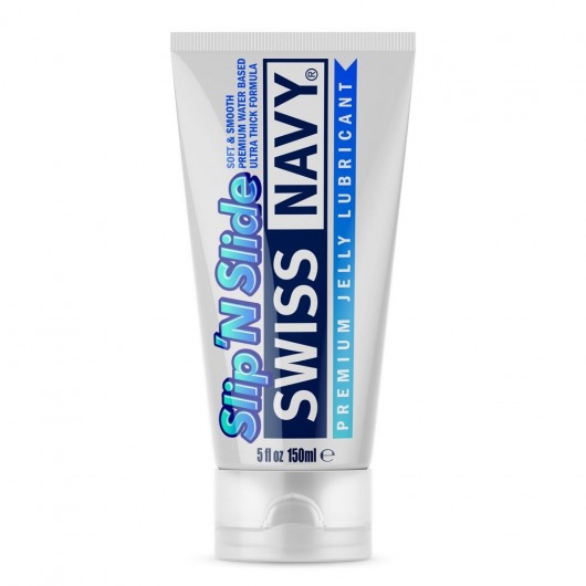 Лубрикант-желе на водной основе Premium Jelly Lubricant - 150 мл. - Swiss navy - купить с доставкой в Керчи