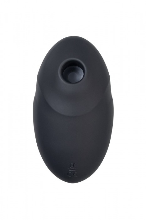 Черный вакуум-волновой стимулятор с вибрацией Vulva Lover 3 - Satisfyer