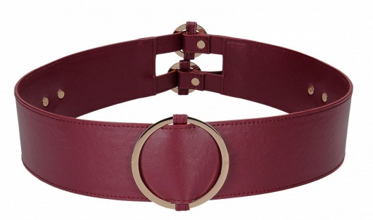 Бордовый ремень Halo Waist Belt - размер L-XL - Shots Media BV - купить с доставкой в Керчи