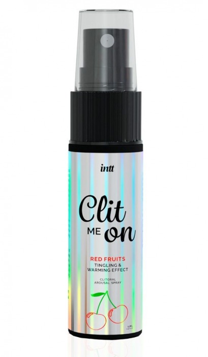 Клиторальный возбуждающий спрей Clit Me On Red Fruits - 12 мл. - INTT - купить с доставкой в Керчи