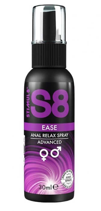 Расслабляющий анальный спрей S8 Ease Anal Relax Spray - 30 мл. - Stimul8 - купить с доставкой в Керчи
