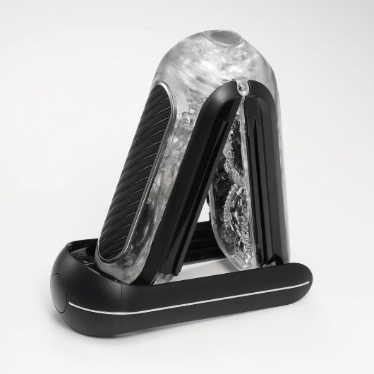 Черный мастурбатор Tenga Flip Zero Gravity с вибрацией - Tenga - в Керчи купить с доставкой