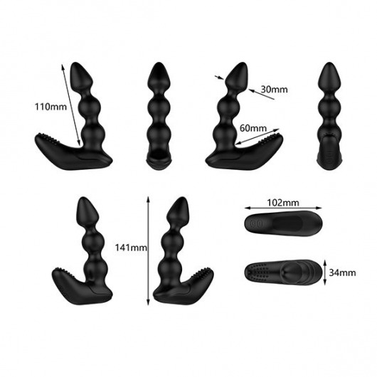 Черный вибростимулятор Nexus Bendz Prostate Edition - 14,1 см. - Nexus Range - в Керчи купить с доставкой