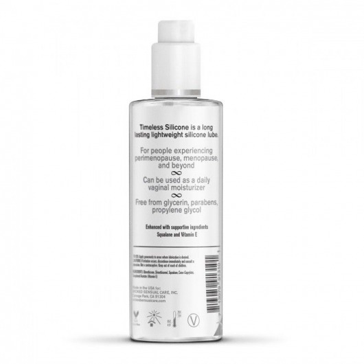 Лубрикант на силиконовой основе Wicked Simply Timeless Silicone - 120 мл. - Wicked - купить с доставкой в Керчи