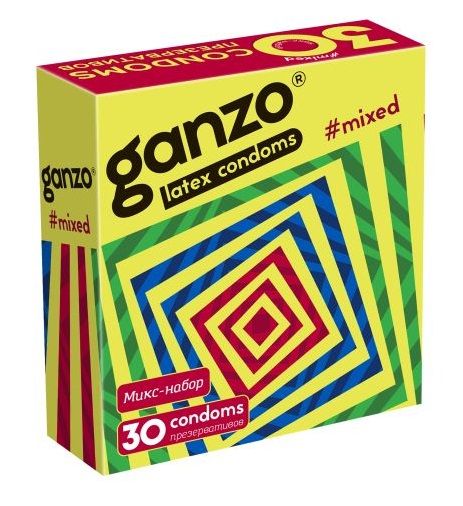 Микс-набор из 30 презервативов Ganzo Mixed - Ganzo - купить с доставкой в Керчи