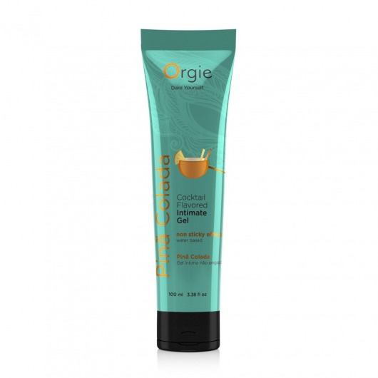 Съедобный интимный гель Orgie Lube Tube Cocktail Pina Colada - 100 мл. - ORGIE - купить с доставкой в Керчи