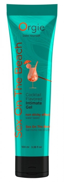 Съедобный интимный гель Orgie Lube Tube Cocktail Sex On The Beach - 100 мл. - ORGIE - купить с доставкой в Керчи
