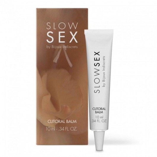 Бальзам для клитора Slow Sex Clitoral Balm - 10 мл. - Bijoux Indiscrets - купить с доставкой в Керчи