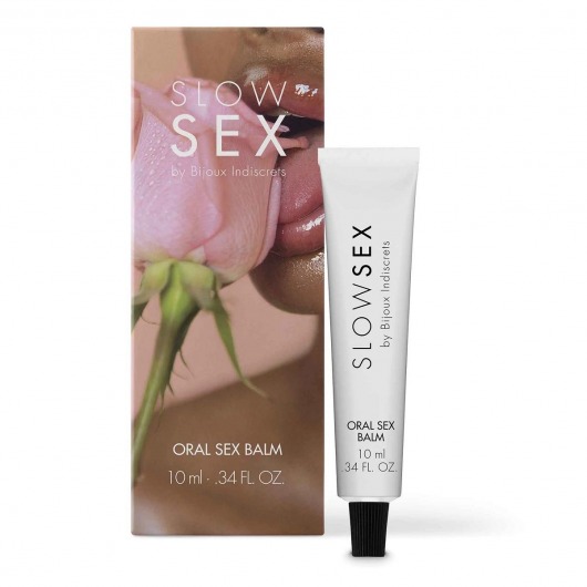 Бальзам для орального секса Slow Sex Oral Sex Balm - 10 мл. - Bijoux Indiscrets - купить с доставкой в Керчи