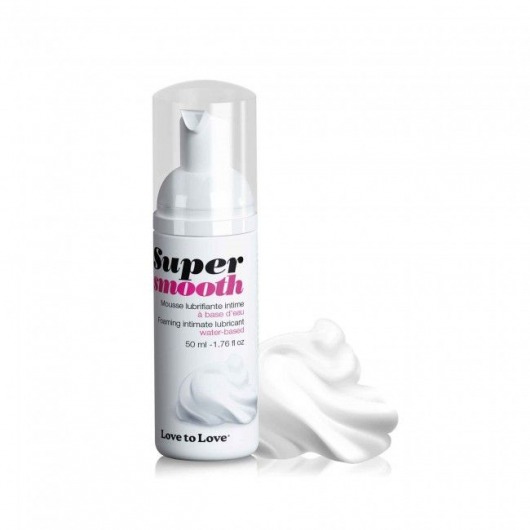 Лубрикант нежнейшая пенка Super Smooth Foaming Intime Lubricant - 50 мл. - Love to Love - купить с доставкой в Керчи