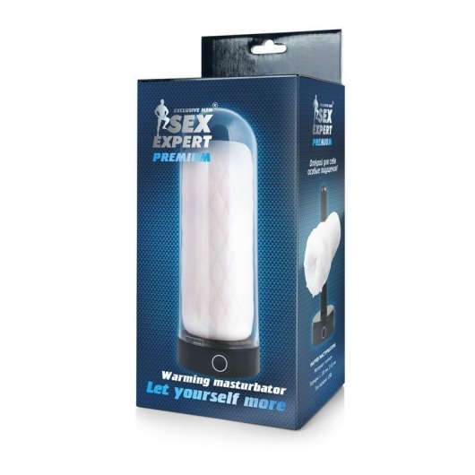 Оригинальный мастурбатор в колбе с нагревом - Sex Expert - в Керчи купить с доставкой