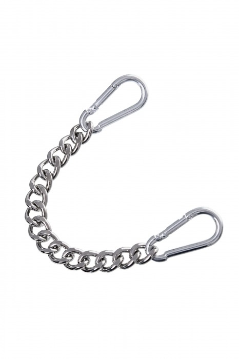 Черные кожаные оковы с двумя ремнями и контрастной строчкой - Pecado - купить с доставкой в Керчи