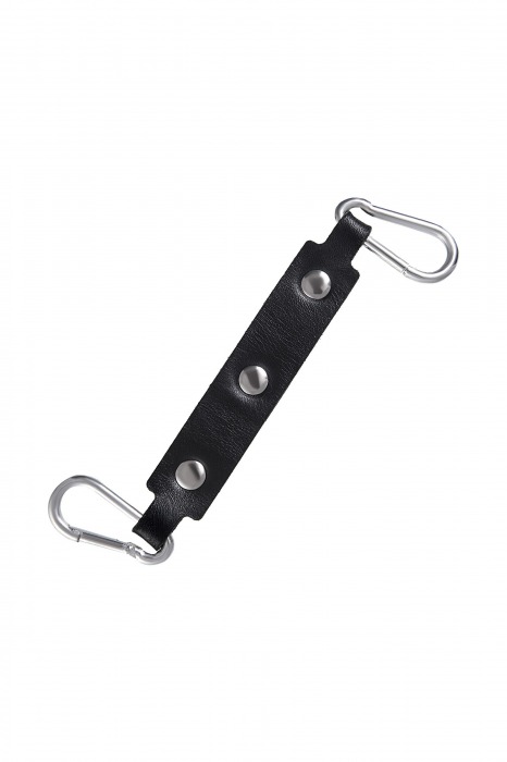 Черно-красные оковы из натуральной кожи - Pecado - купить с доставкой в Керчи