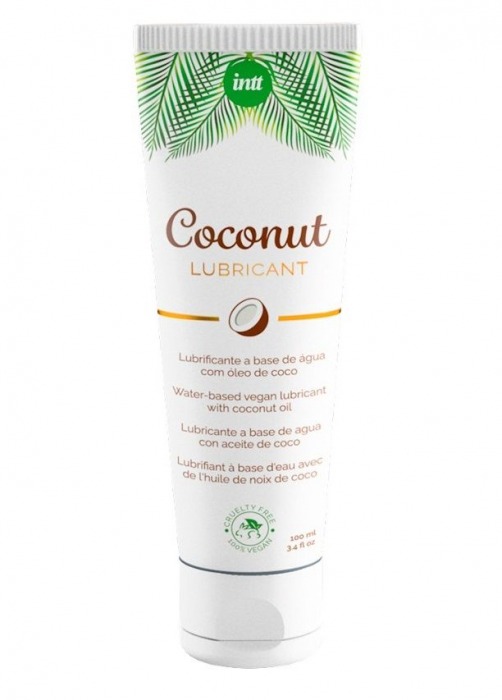 Веганская смазка на водной основе Coconut Lubricant - 100 мл. - INTT - купить с доставкой в Керчи