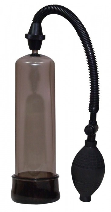 Вакуумная помпа черного цвета - 20 см. - Orion - в Керчи купить с доставкой