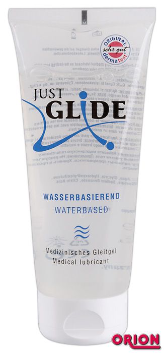 Вагинальная смазка на водной основе JUSTGLIDE - 200 мл. - Orion - купить с доставкой в Керчи
