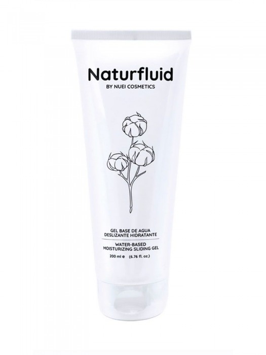 Экстраскользкий лубрикант на водной основе Nuei Naturfluid - 200 мл. - Nuei cosmetics - купить с доставкой в Керчи