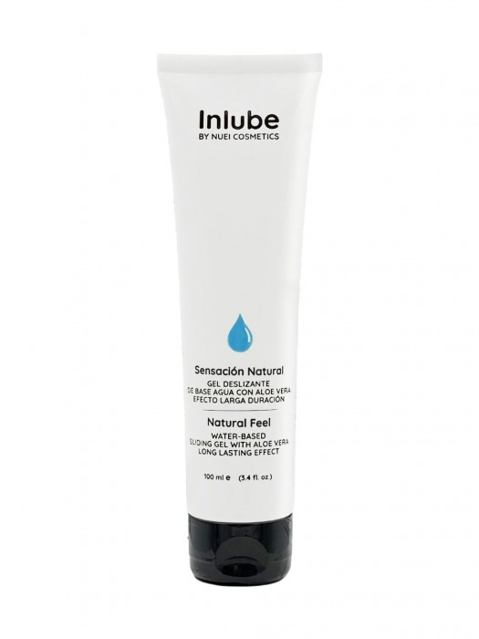 Интимный лубрикант с алоэ вера Inlube Natural Feel - 100 мл. - Nuei cosmetics - купить с доставкой в Керчи