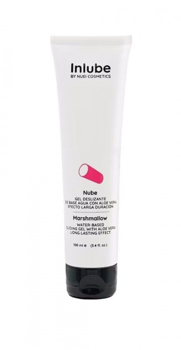 Лубрикант на водной основе Nuei Inlube с алоэ вера и ароматом маршмеллоу -100 мл. - Nuei cosmetics - купить с доставкой в Керчи