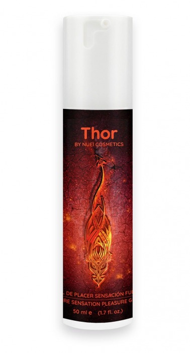 Возбуждающий унисекс гель Thor Fire Gel - 50 мл. - Nuei cosmetics - купить с доставкой в Керчи
