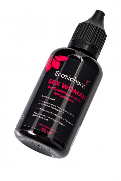 Капли для женщин Erotichard Sex Woman - 50 мл. - Erotic Hard - купить с доставкой в Керчи
