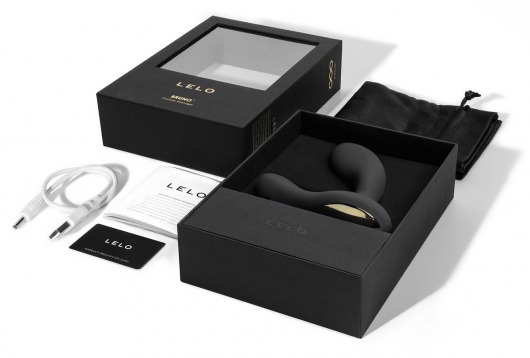 Чёрный перезаряжаемый стимулятор простаты Bruno Black - Lelo - в Керчи купить с доставкой