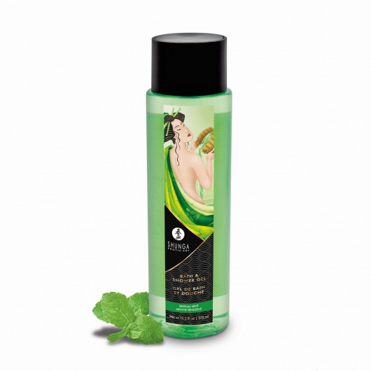 Гель для душа Sensual Mint с ароматом мяты - 370 мл. -  - Магазин феромонов в Керчи