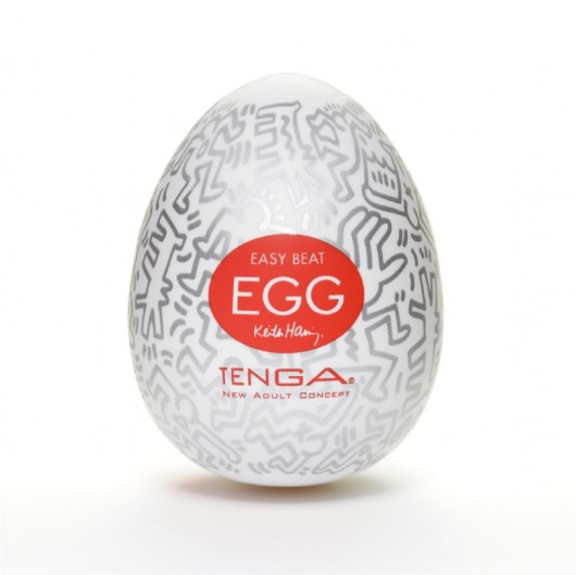 Мастурбатор-яйцо Keith Haring EGG PARTY - Tenga - в Керчи купить с доставкой