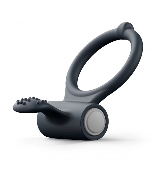 Черное эрекционное кольцо Power Clit - Dorcel - в Керчи купить с доставкой