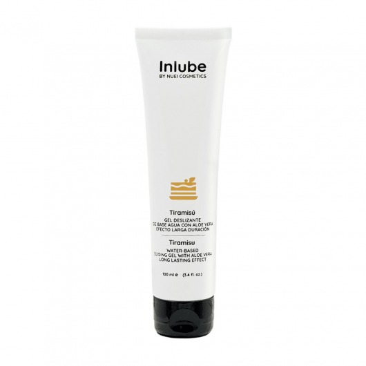 Водный лубрикант Nuei Inlube с алоэ вера и ароматом тирамису - 100 мл. - Nuei cosmetics - купить с доставкой в Керчи