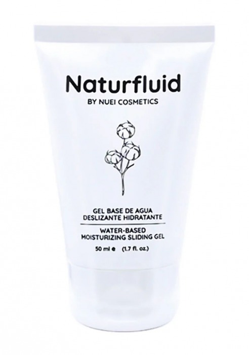 Экстраскользкий лубрикант на водной основе Nuei Naturfluid - 50 мл. - Nuei cosmetics - купить с доставкой в Керчи