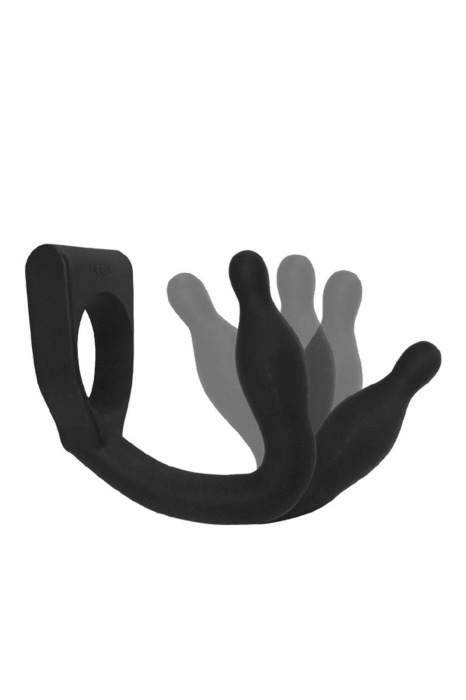 Эрекционное кольцо с вибровтулкой Discovery - MALESATION - в Керчи купить с доставкой