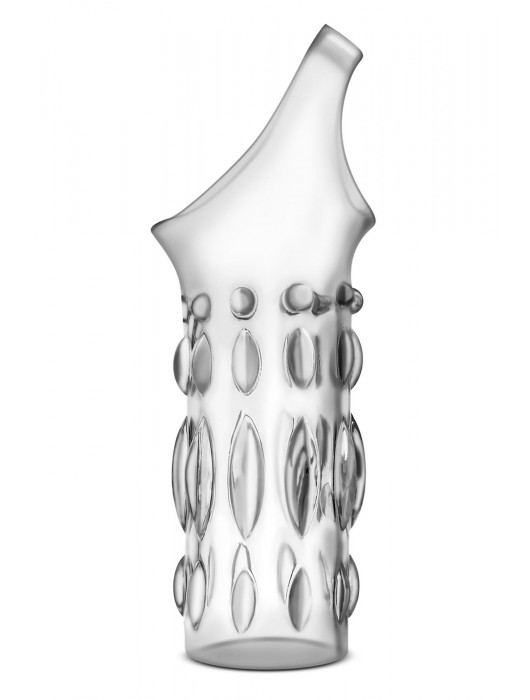 Прозрачная насадка на пенис Stretchy Studded Penis Sleeve Ring - Blush Novelties - в Керчи купить с доставкой