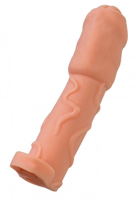 Телесная удлиняющая насадка - 16 см. - ToyFa - в Керчи купить с доставкой