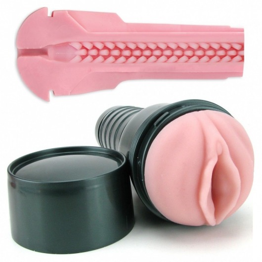 Мастурбатор-вагина Fleshlight - Vibro Pink Lady Touch с вибрацией - Fleshlight - в Керчи купить с доставкой