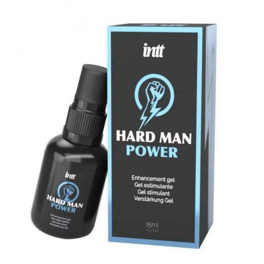 Стимулирующий гель для мужчин Hard Man Power - 15 мл. - INTT - купить с доставкой в Керчи