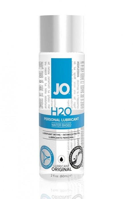 Нейтральный лубрикант на водной основе JO Personal Lubricant H2O - 60 мл. - System JO - купить с доставкой в Керчи